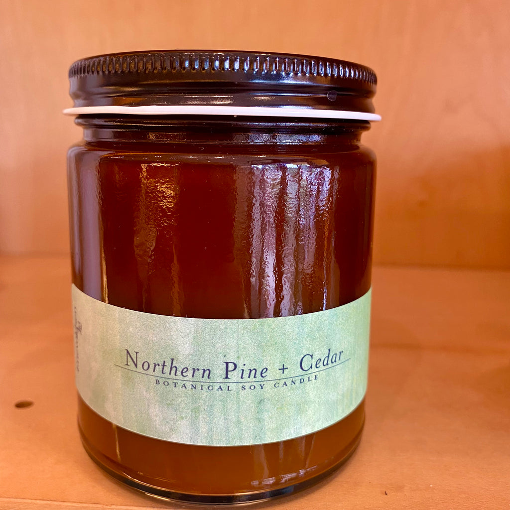 Northern Pine Cedar Soy Candle - Enevoldsen Limited