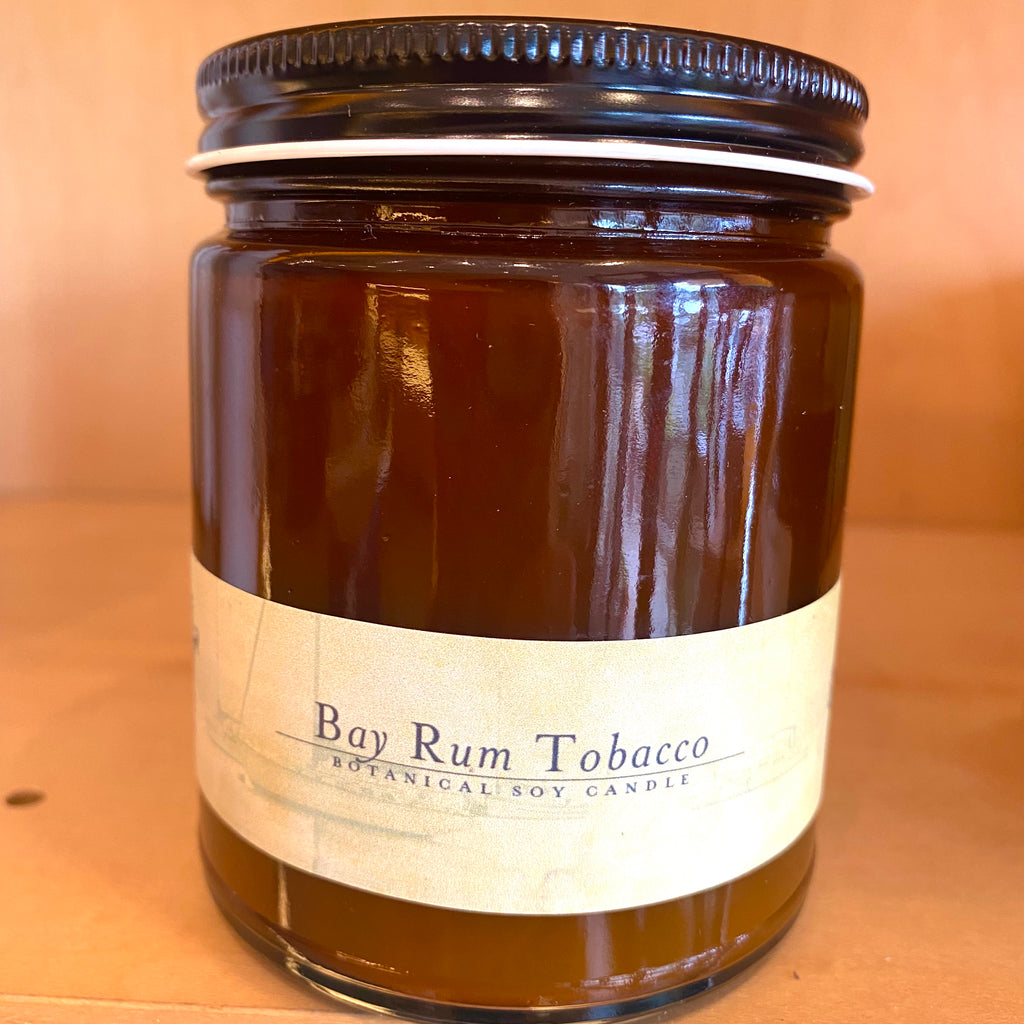 Bay Rum Tobacco Soy Candle - Enevoldsen Limited